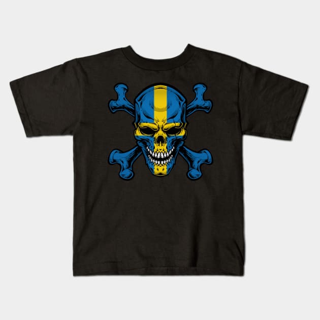 sweden Kids T-Shirt by mamabirds